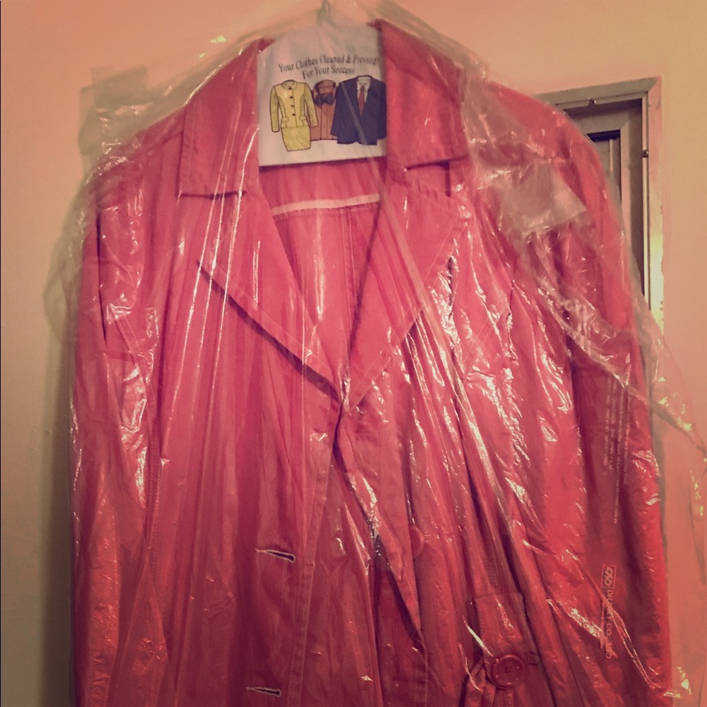 Trench coat. Slightly used.